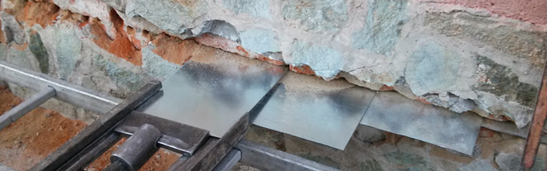 Utólagos vízszigetelés lemezbeütéssel