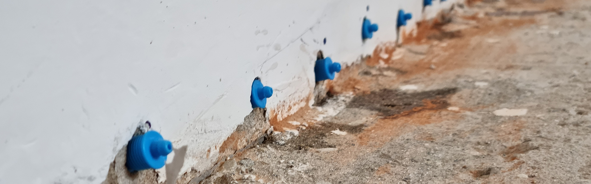 Utólagos vízszigetelés vegyi injektálással