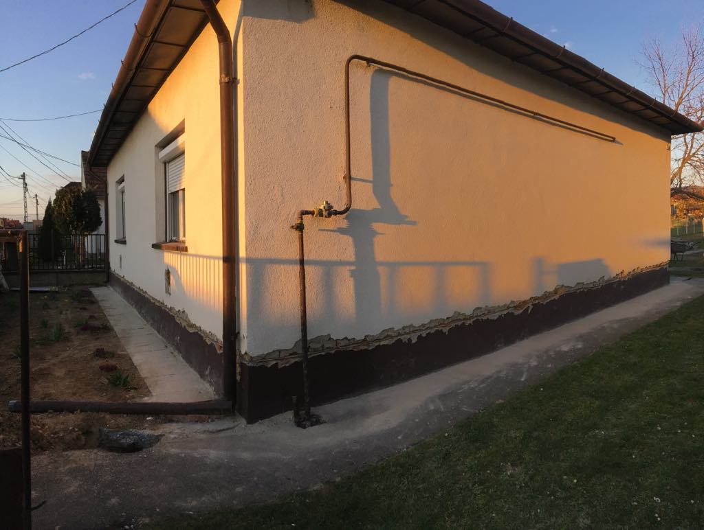Zalaegerszegi családi ház vízszigetelése Zala megyében